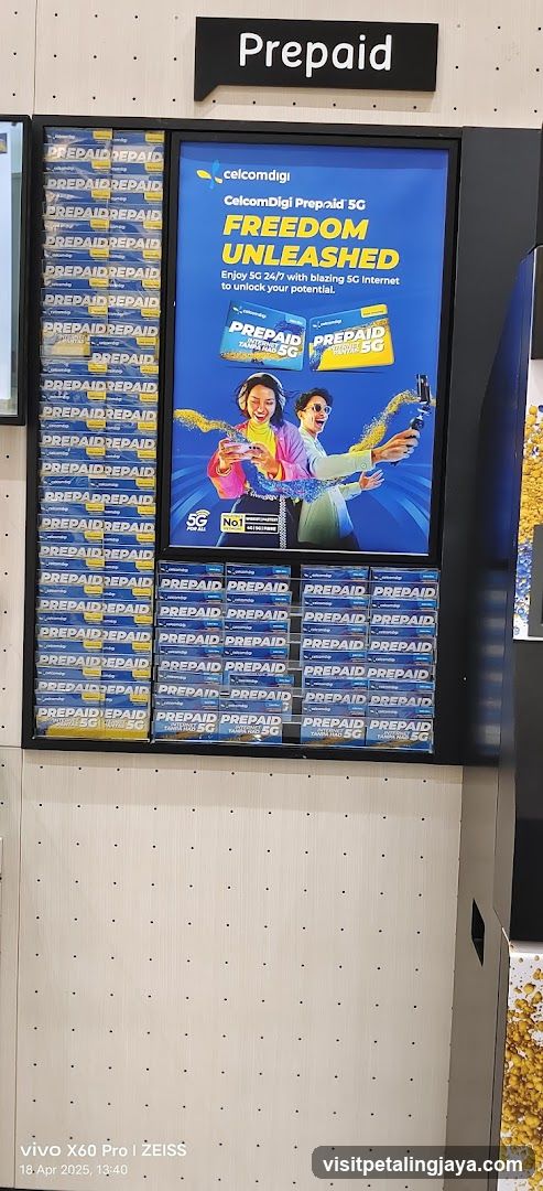 Prepaid Display Stand