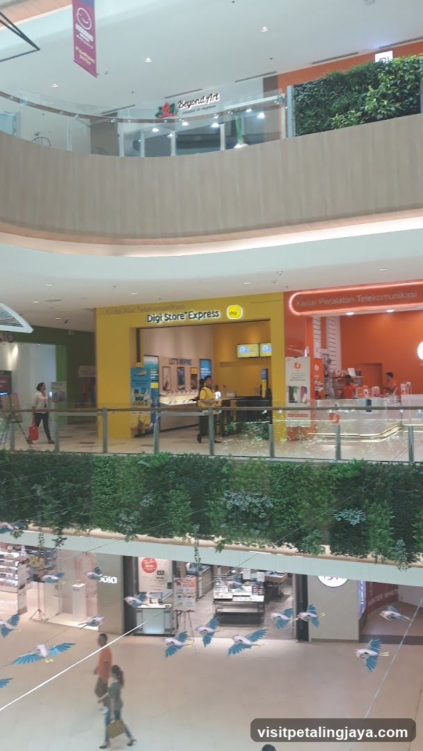 Shopping Mall Interior View