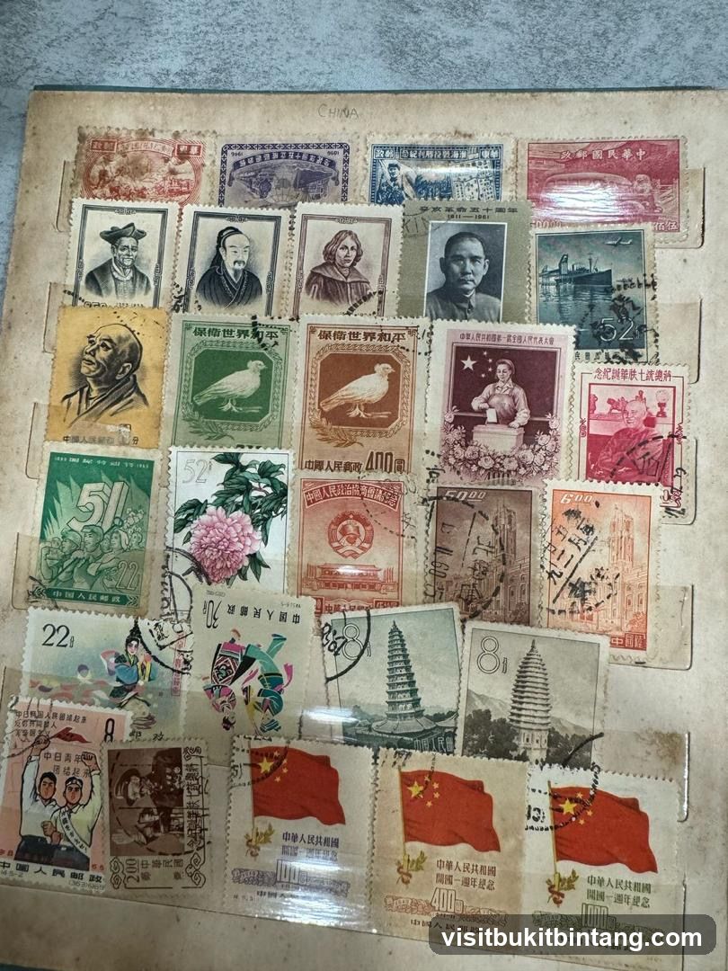 Collection of Chinese Stamps