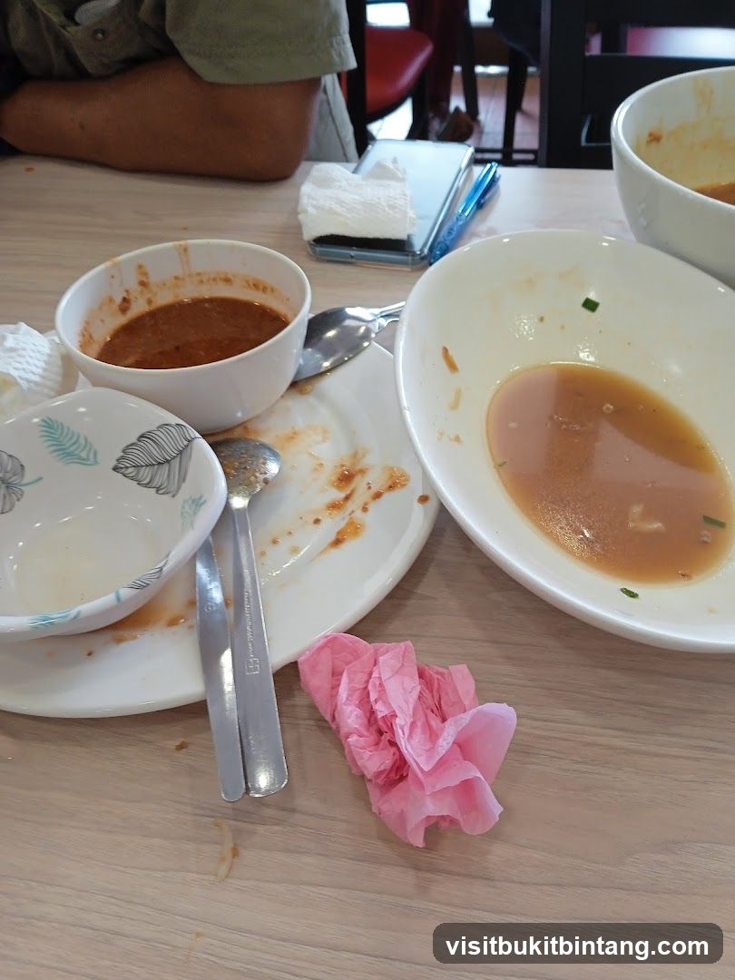 Messy Table After Meal