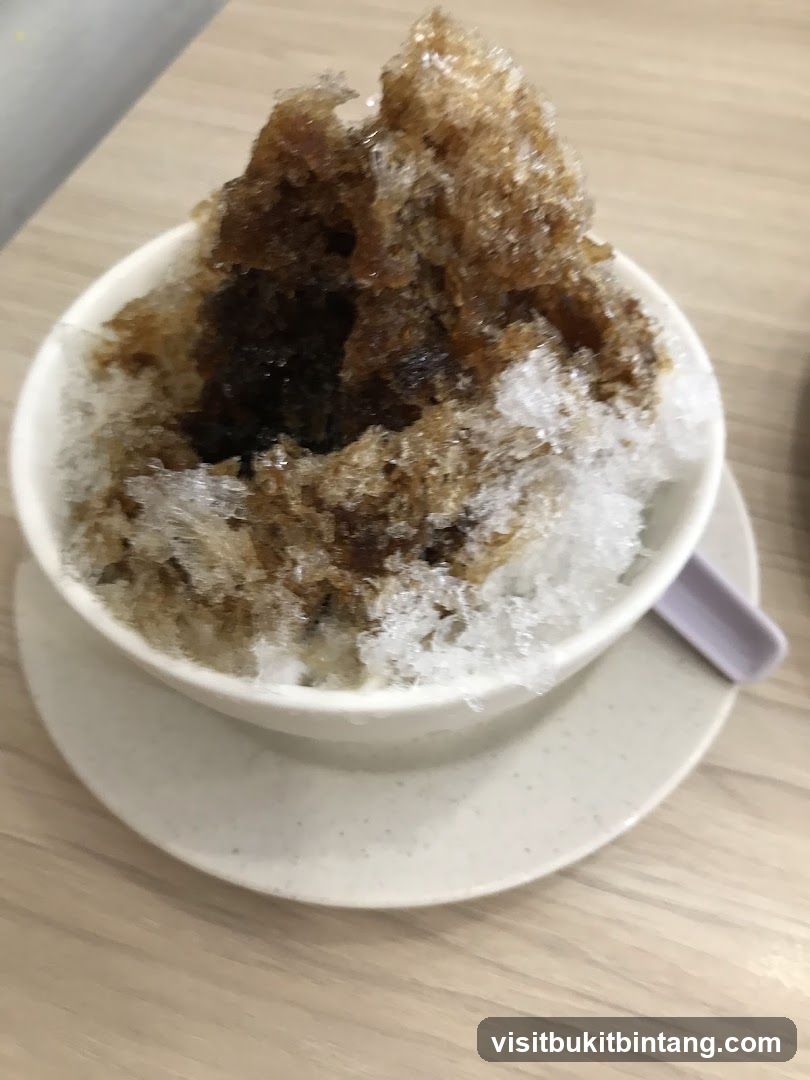 Shaved Ice Dessert