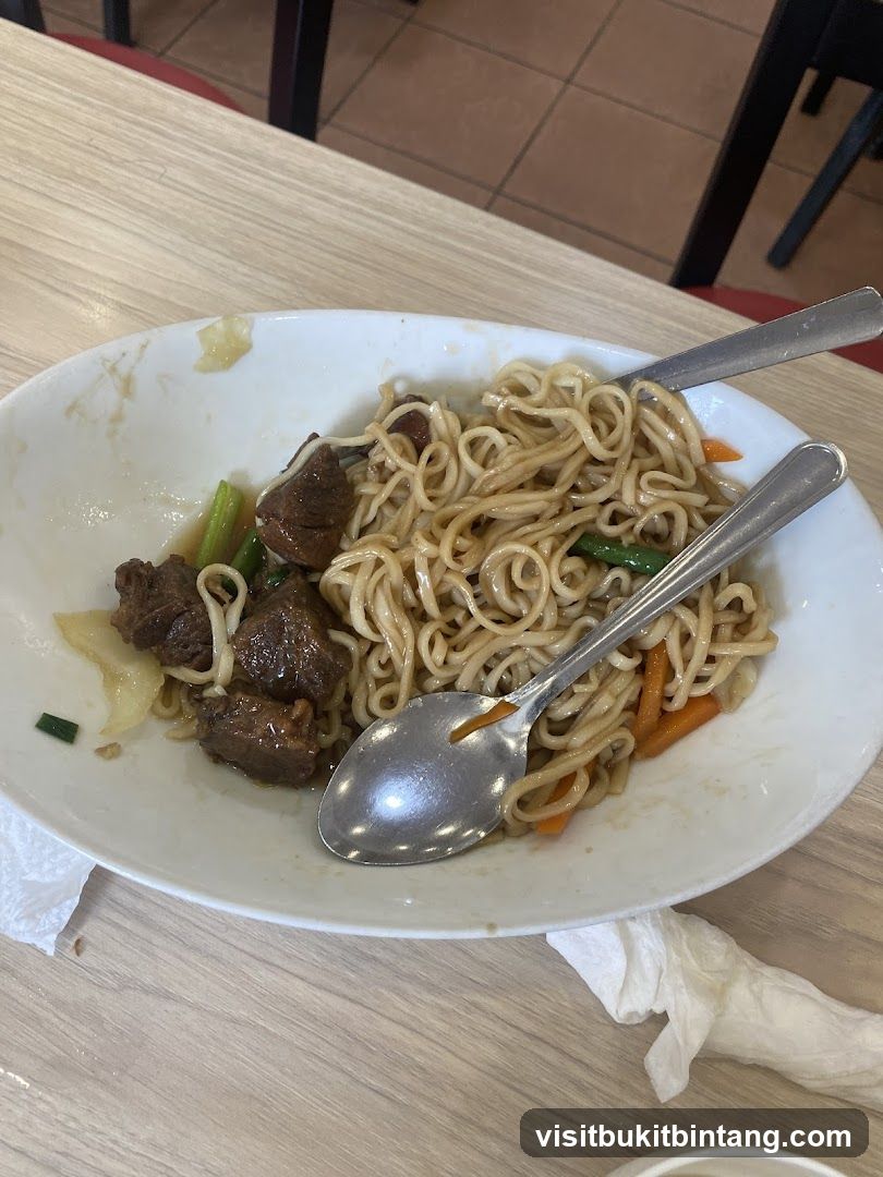 Beef and Noodles