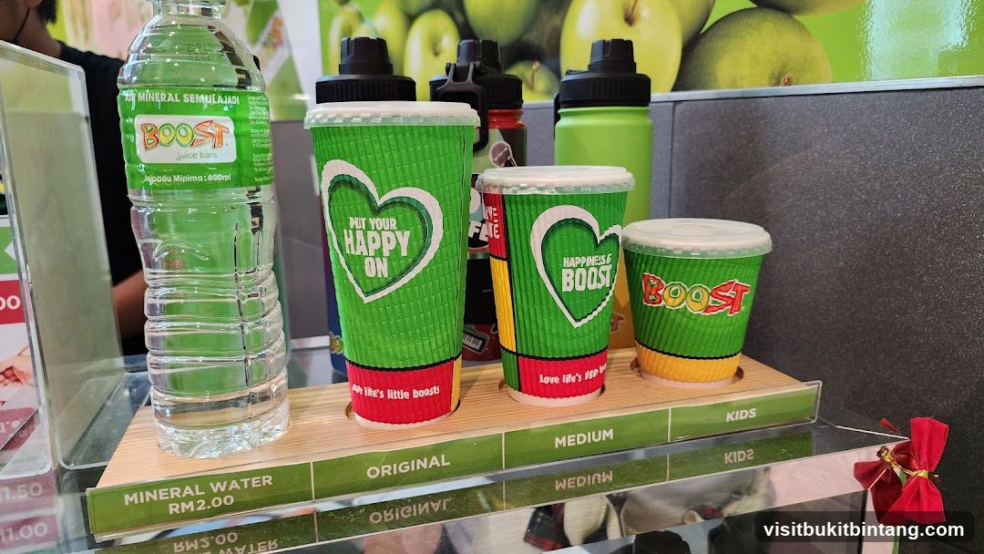 Boost Juice Bars Display