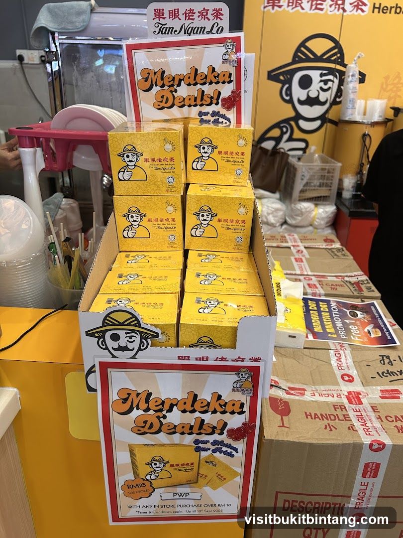 Merdeka Deals Display