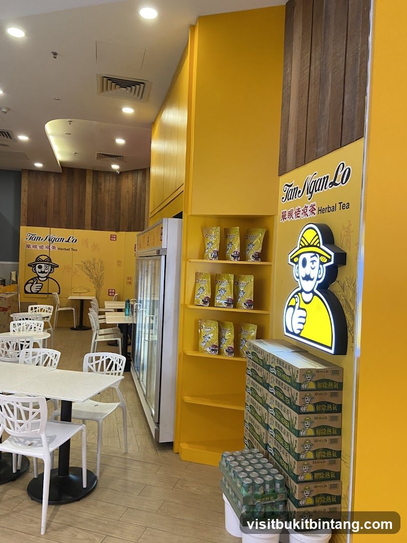 Tan Ngan Lo Herbal Tea Shop Interior