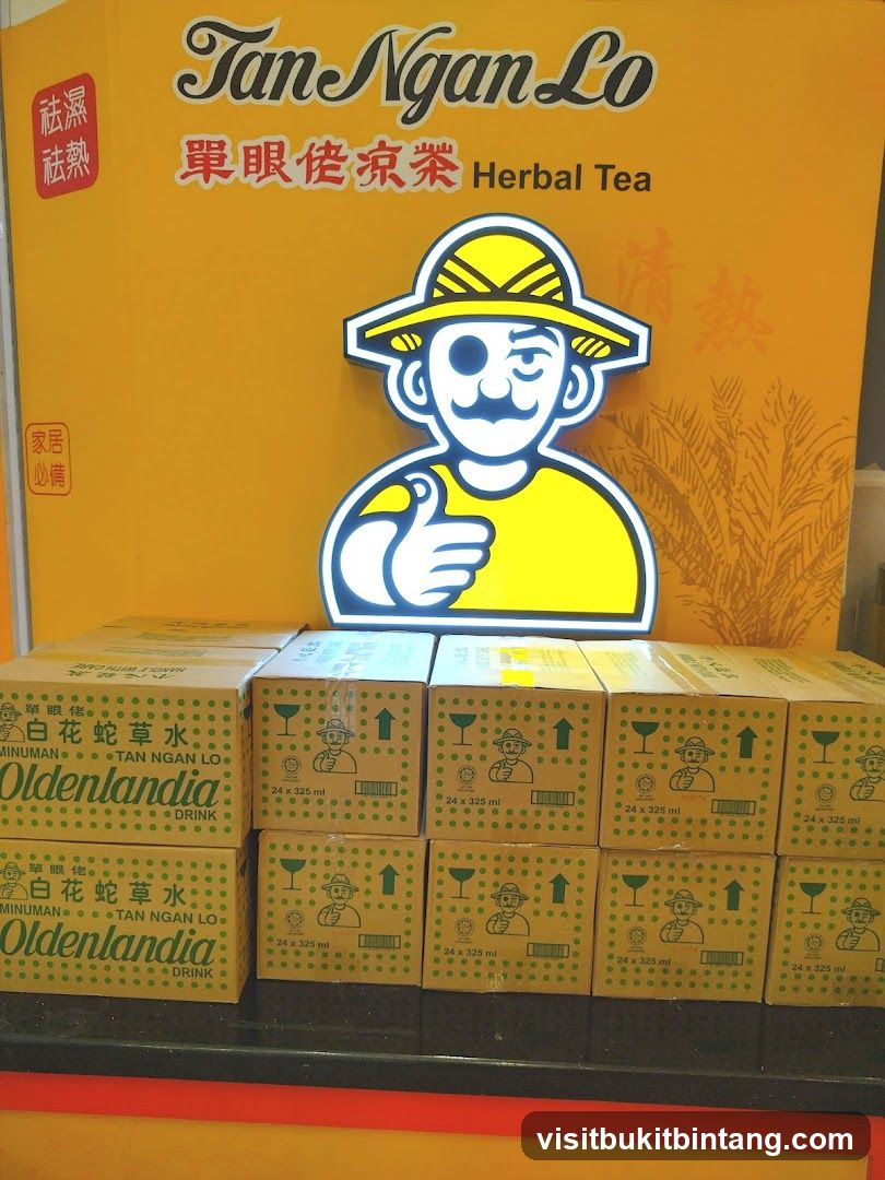 Tan Ngan Lo Herbal Tea Display