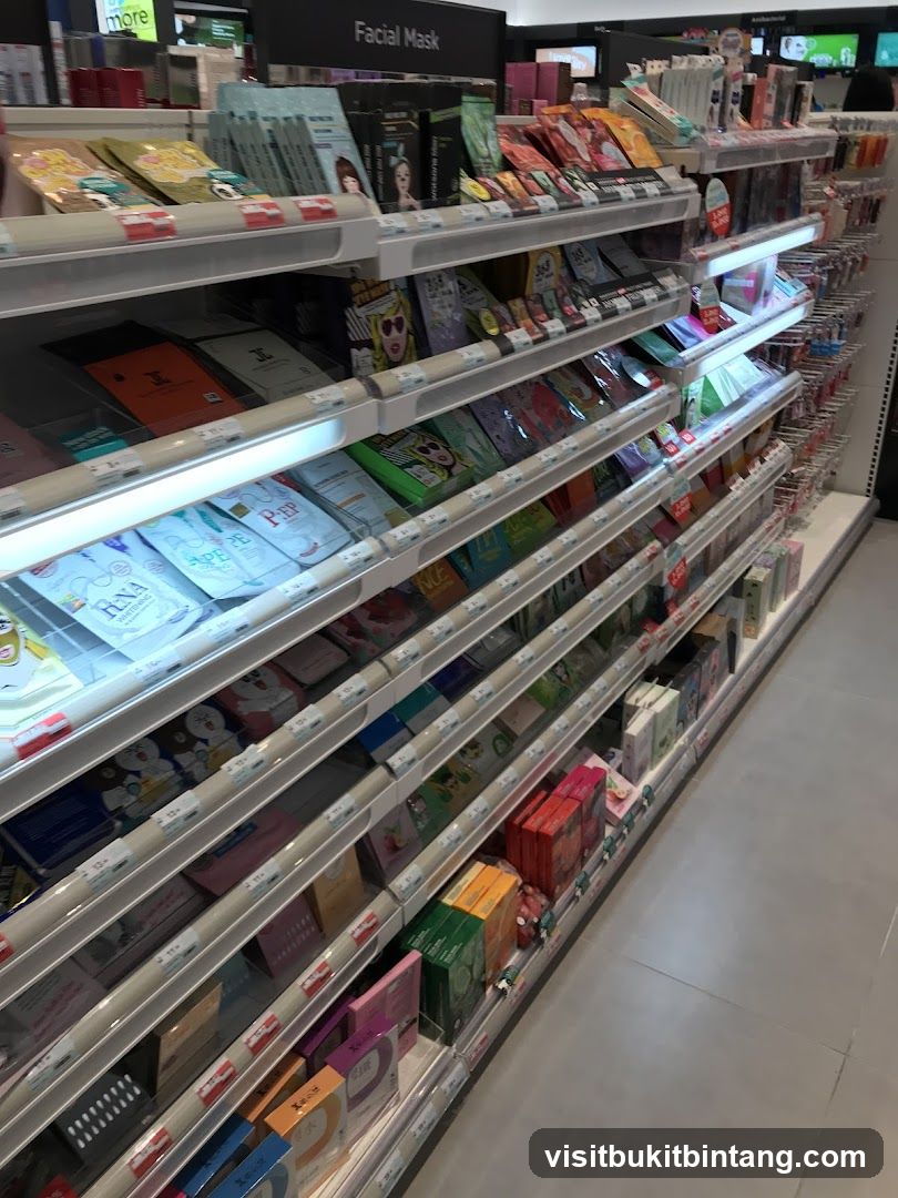 Facial Masks Display