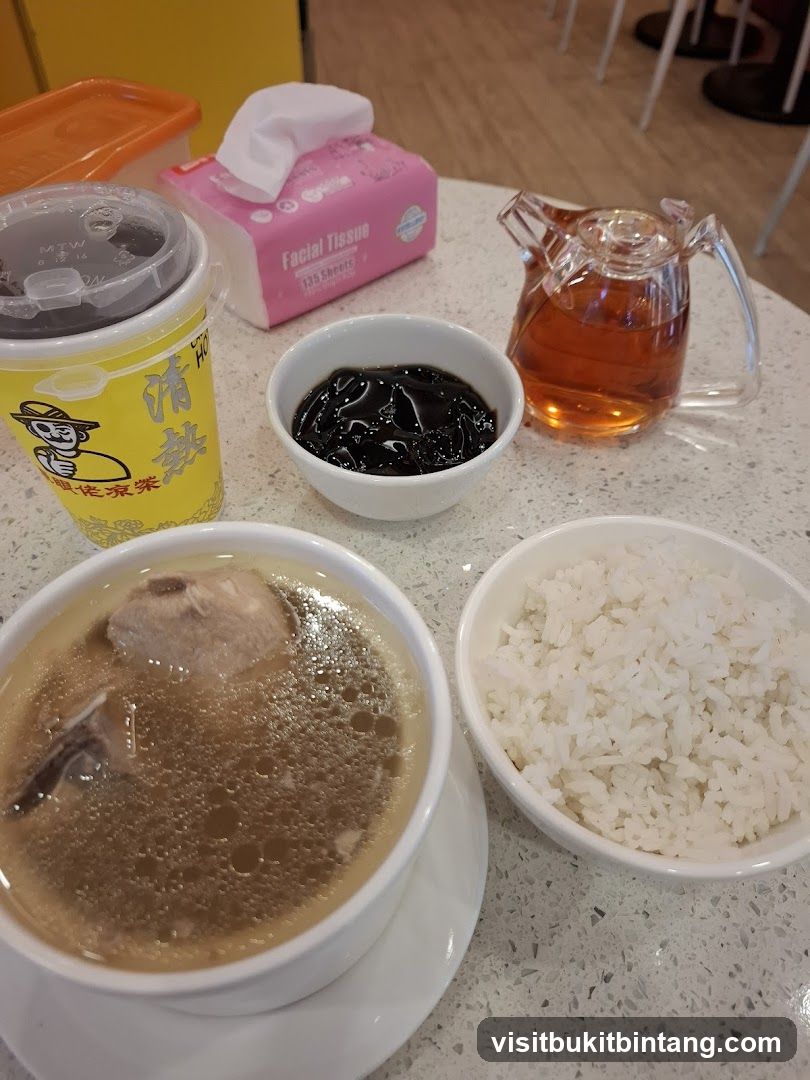 Meal with Drink and Sides