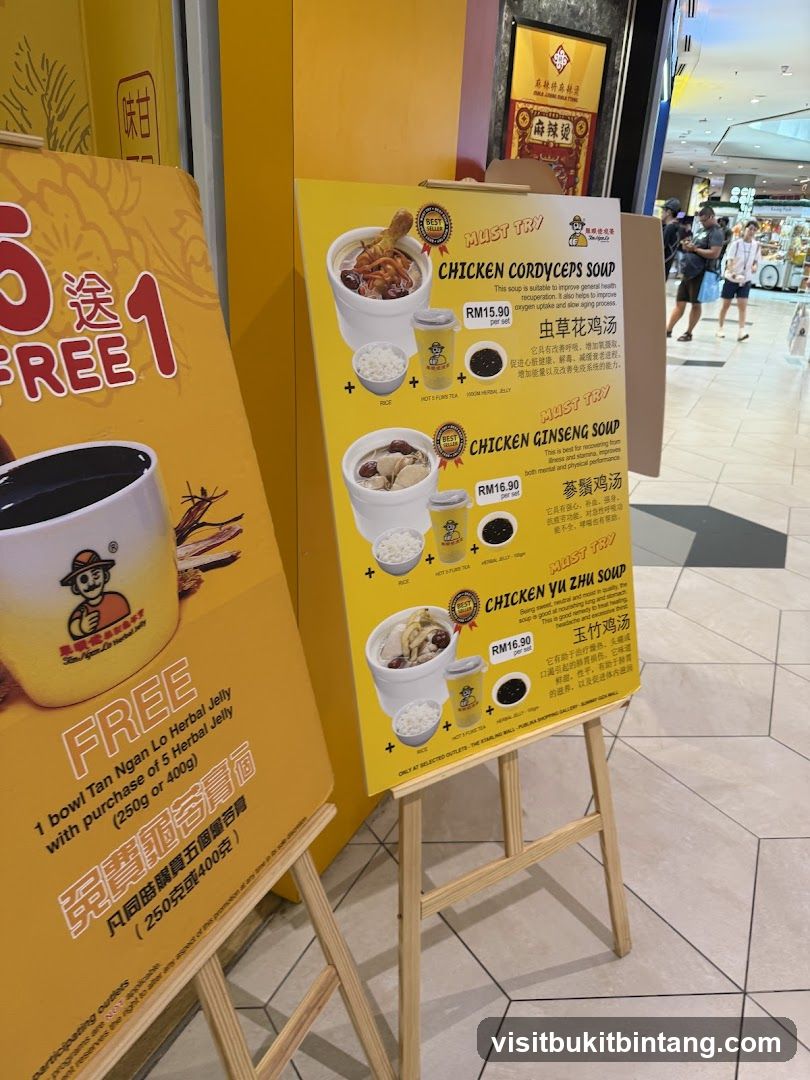 Soup Menu and Promotion