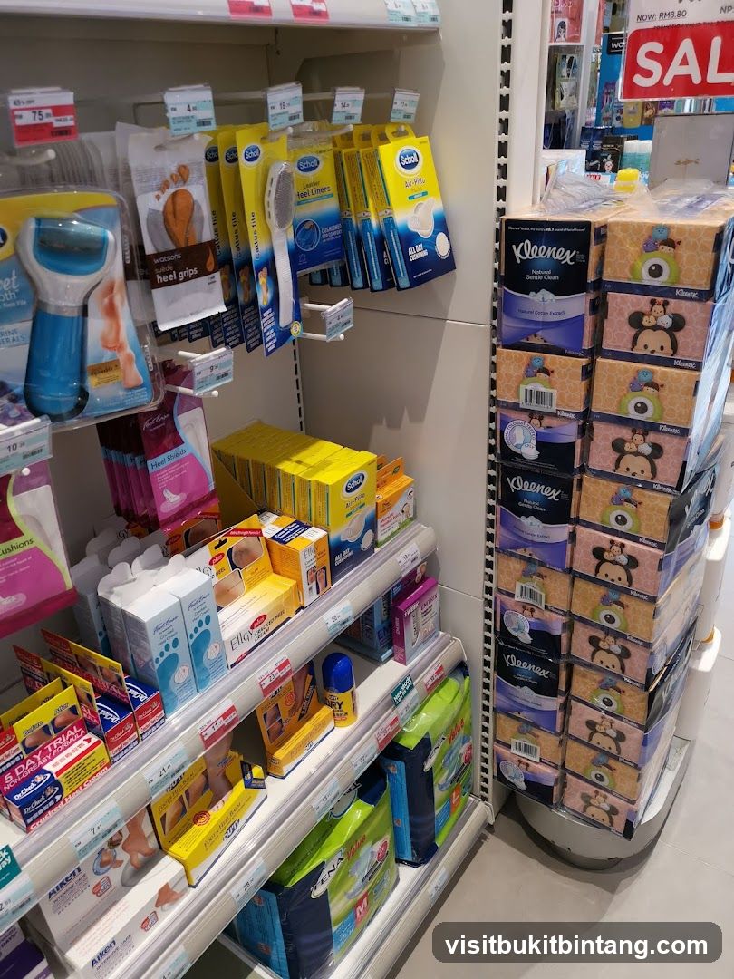 Foot care products and tissues