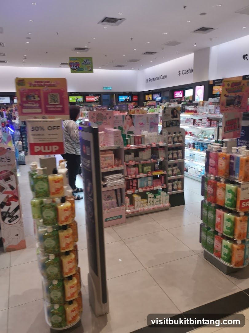 Cosmetics and Personal Care Store Interior