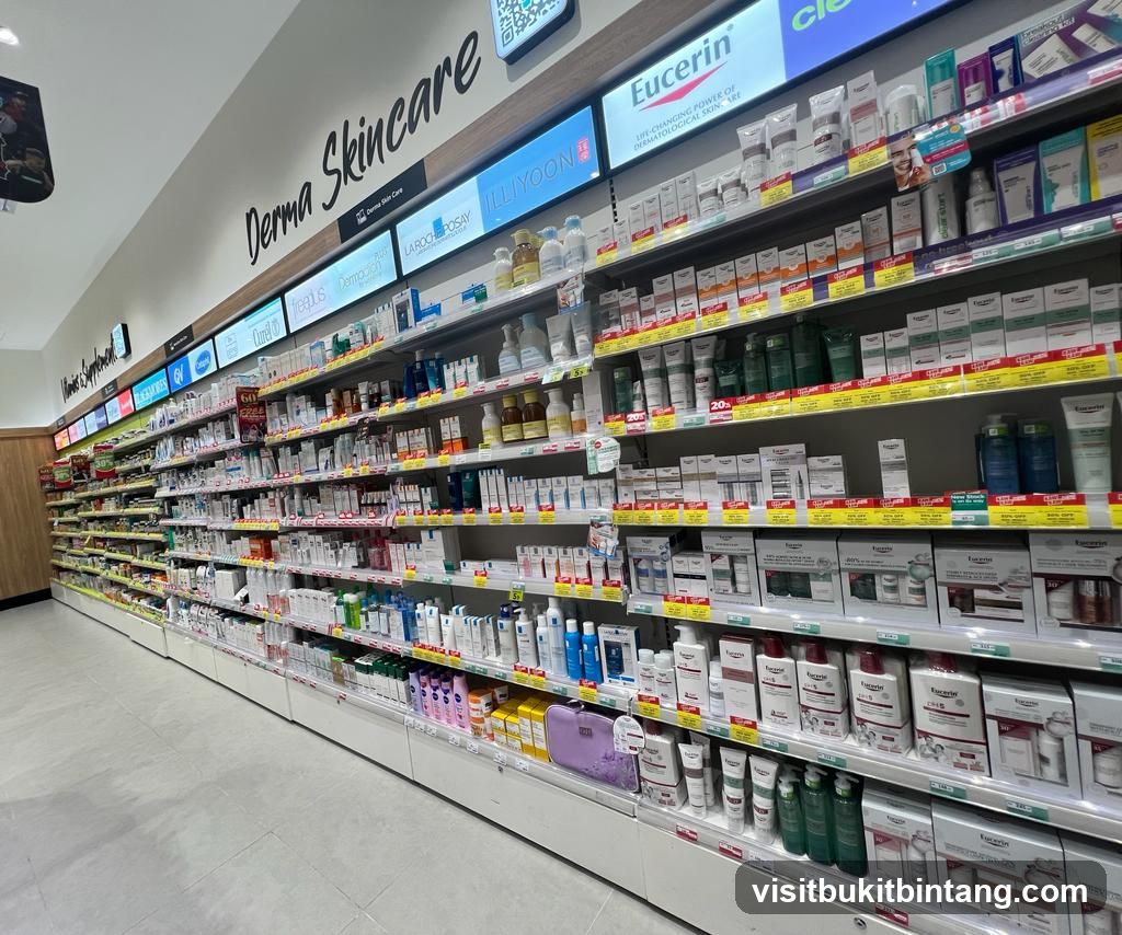 Derma Skincare Aisle