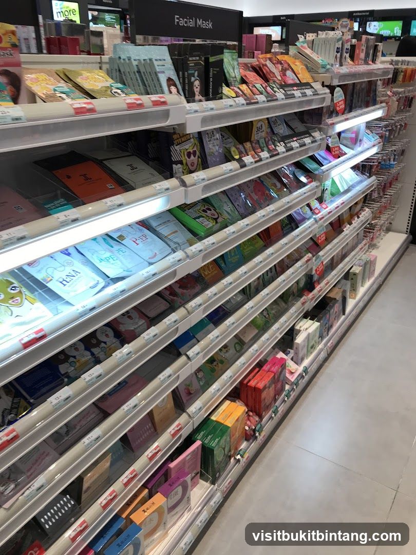 Facial Masks Display