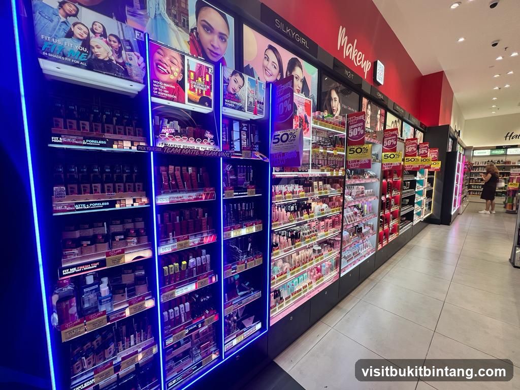 Makeup Store Aisles