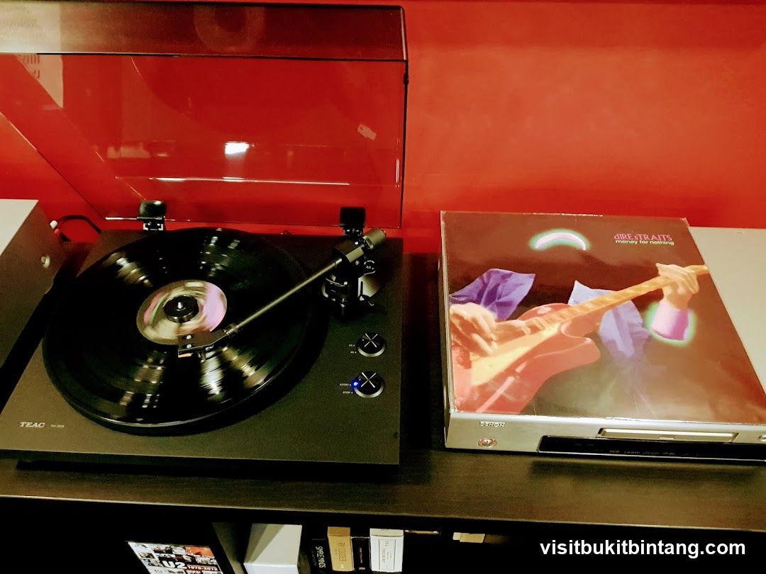 Record Player and Album