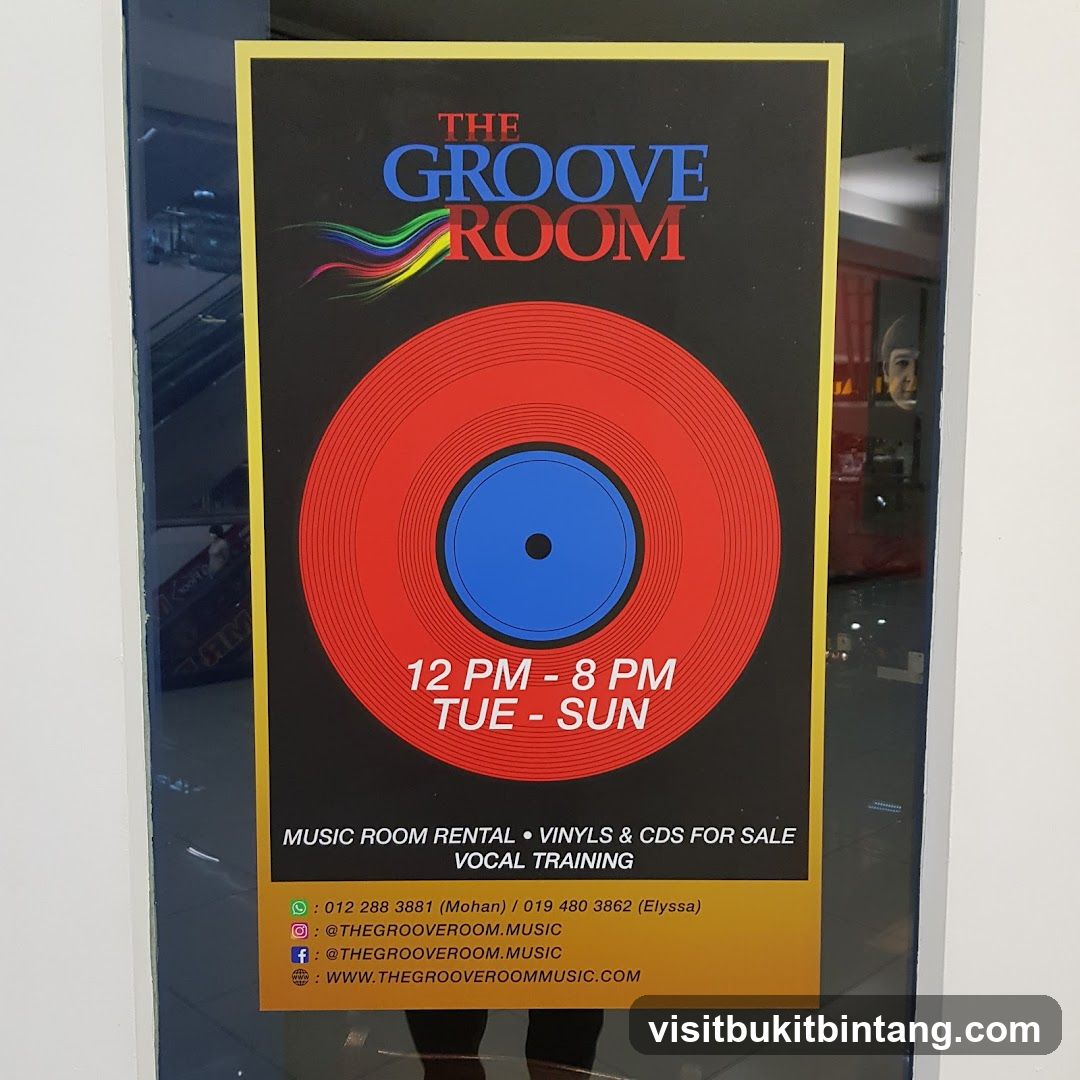 The Groove Room Advertisement