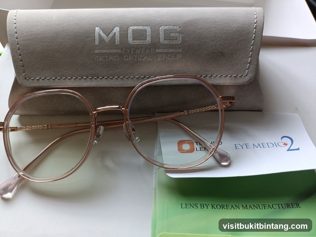 Eyeglasses and Case