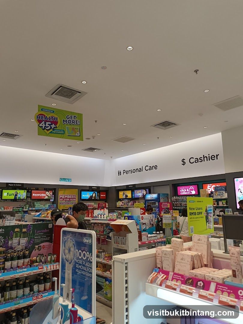 Watsons Store Interior