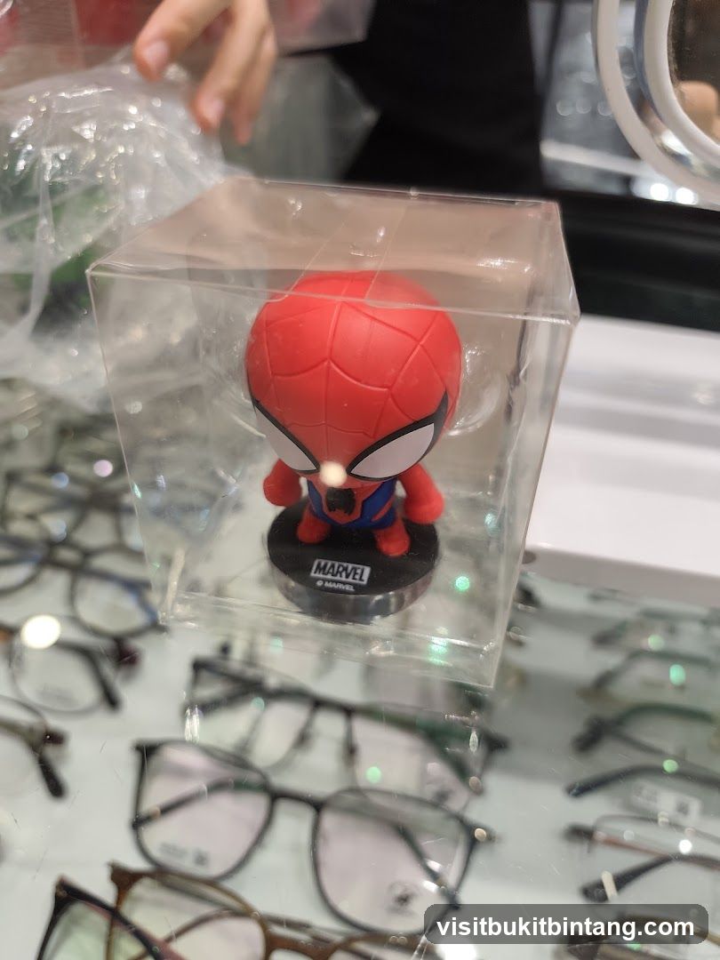 Spiderman Figurine on Display