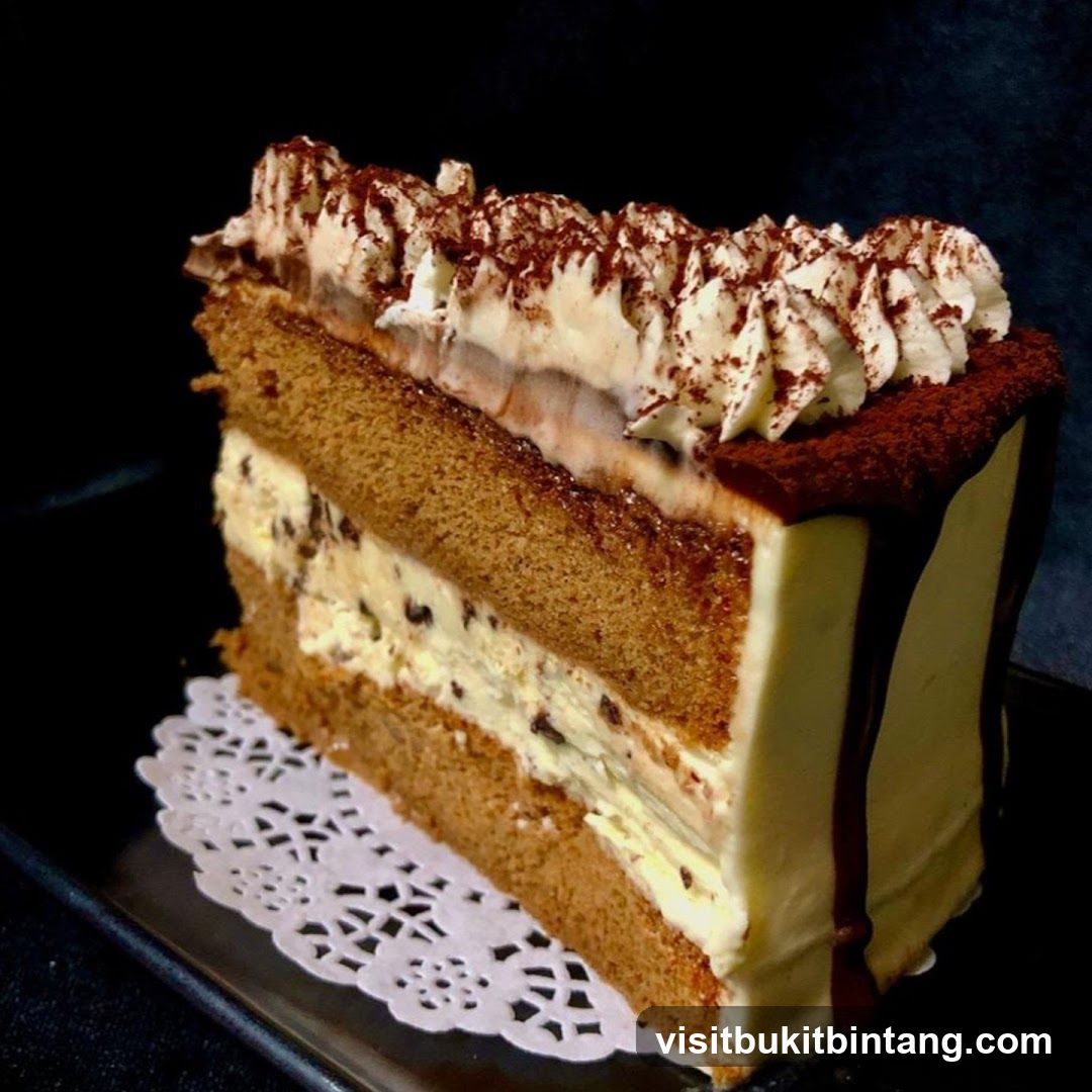 Tiramisu Cake Slice