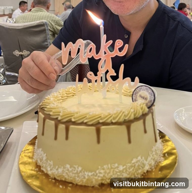 Birthday Cake with Candle