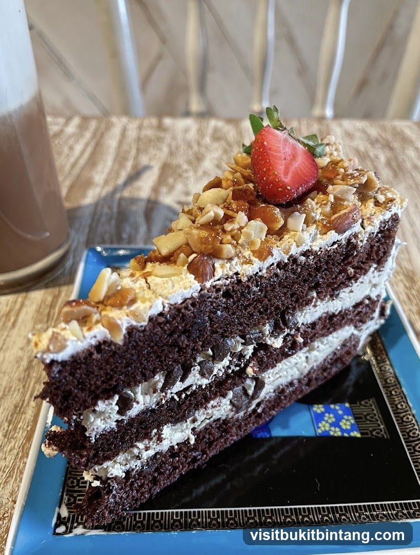 Chocolate Cake Slice