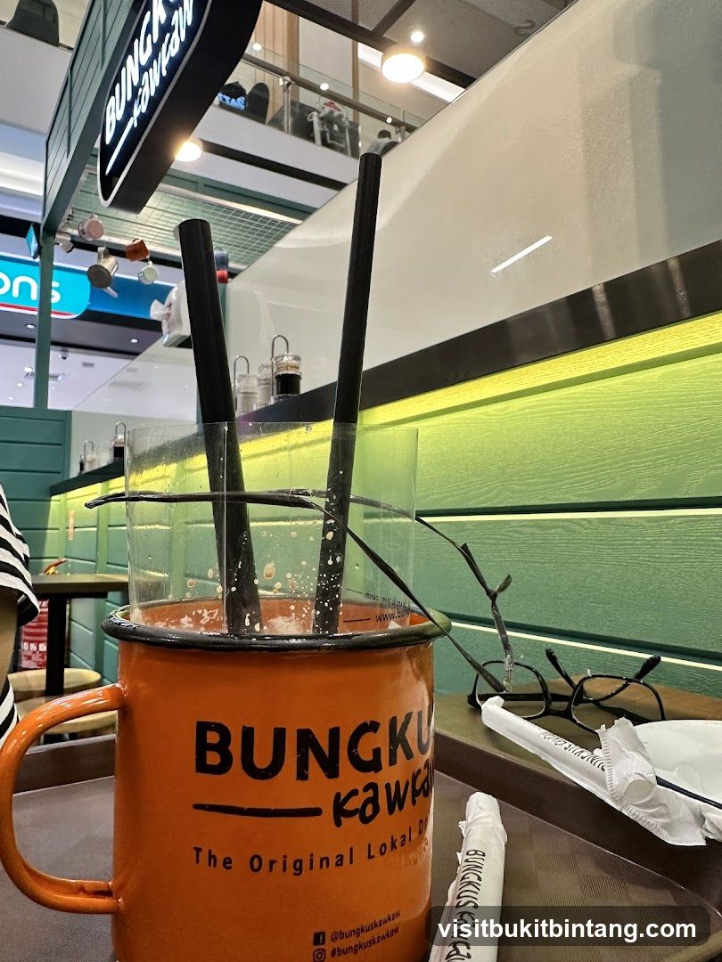 Beverage in a Branded Mug