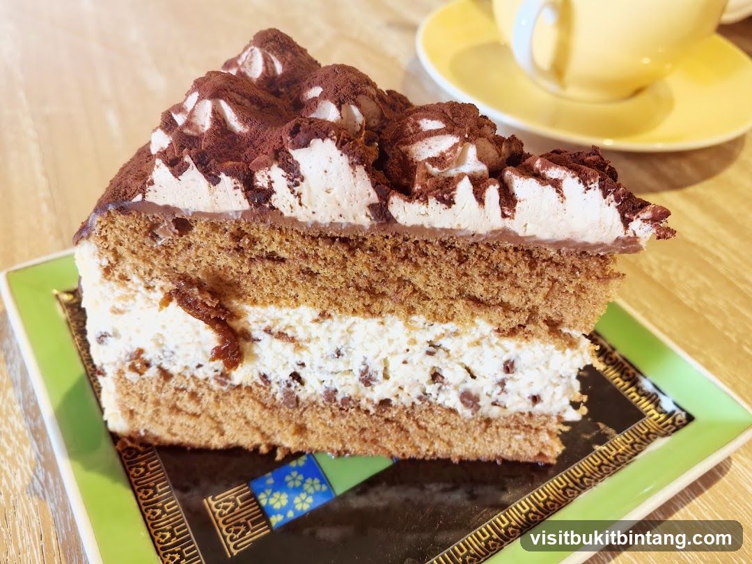 Tiramisu Cake Slice