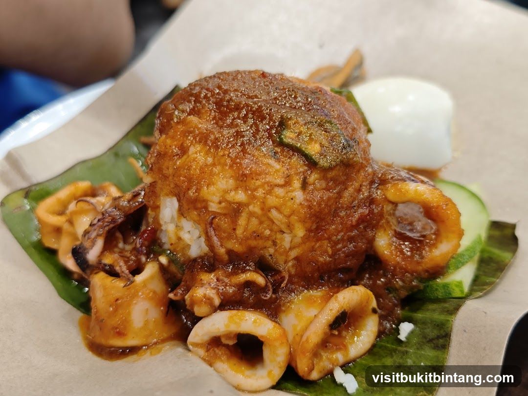 Squid Rice Dish