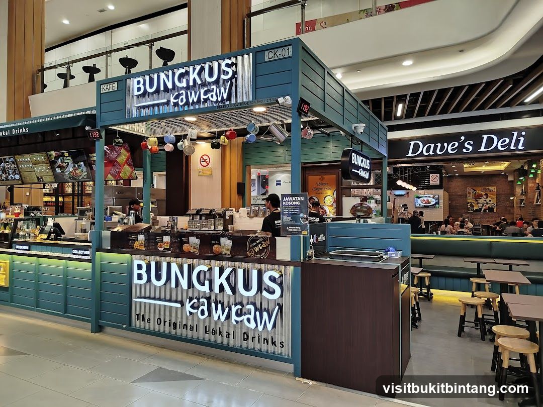 BUNGKUS kawcaw Drink Stall