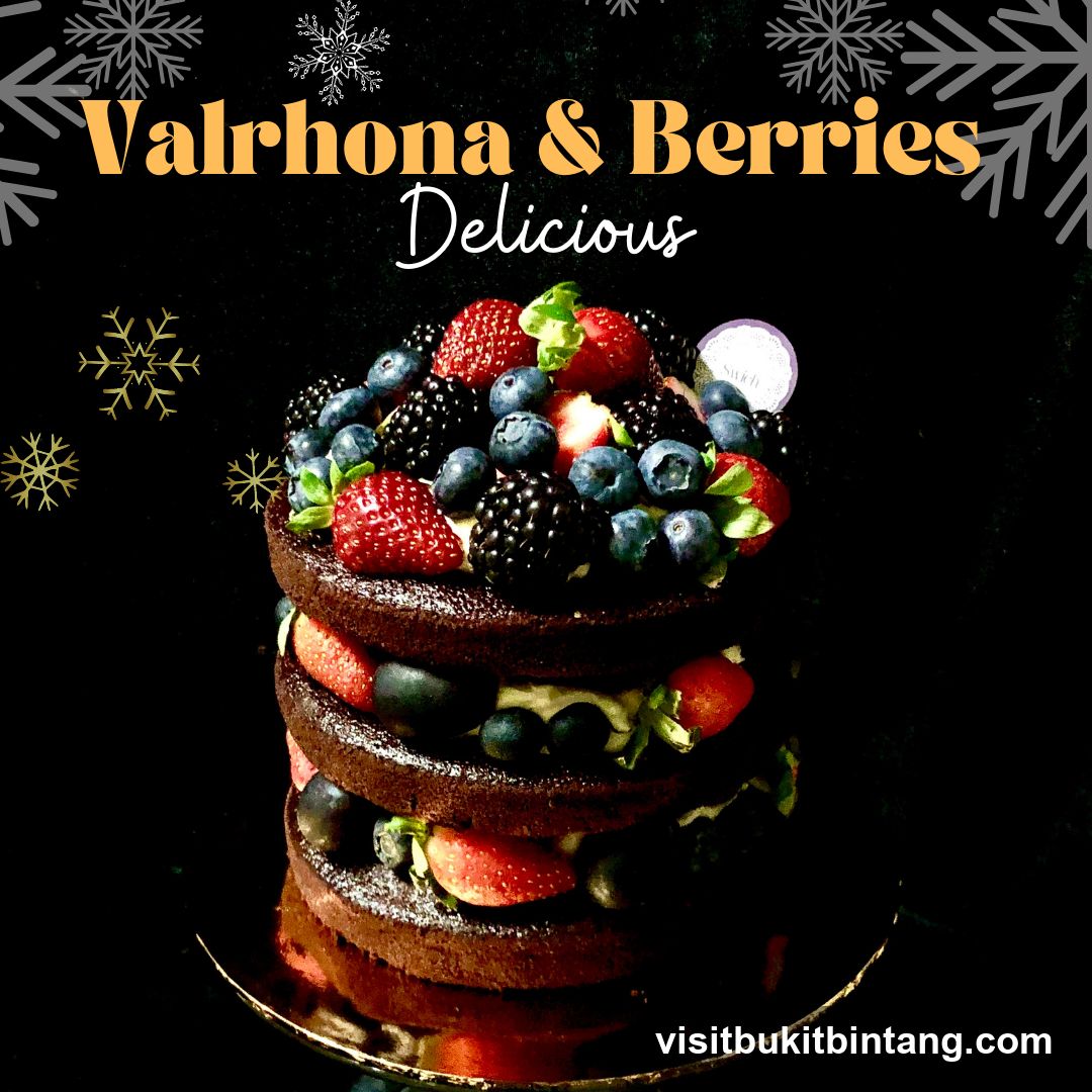 Valrhona & Berries Cake