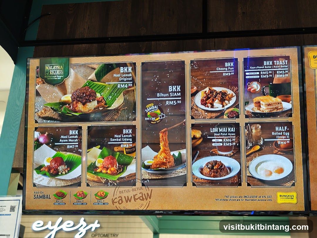 Menu Board