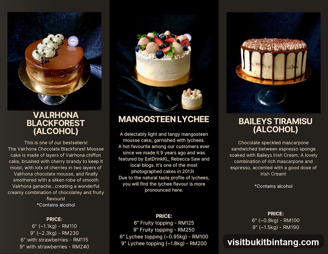Dessert Menu