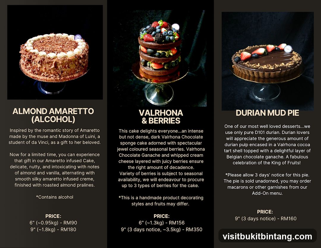 Dessert Menu