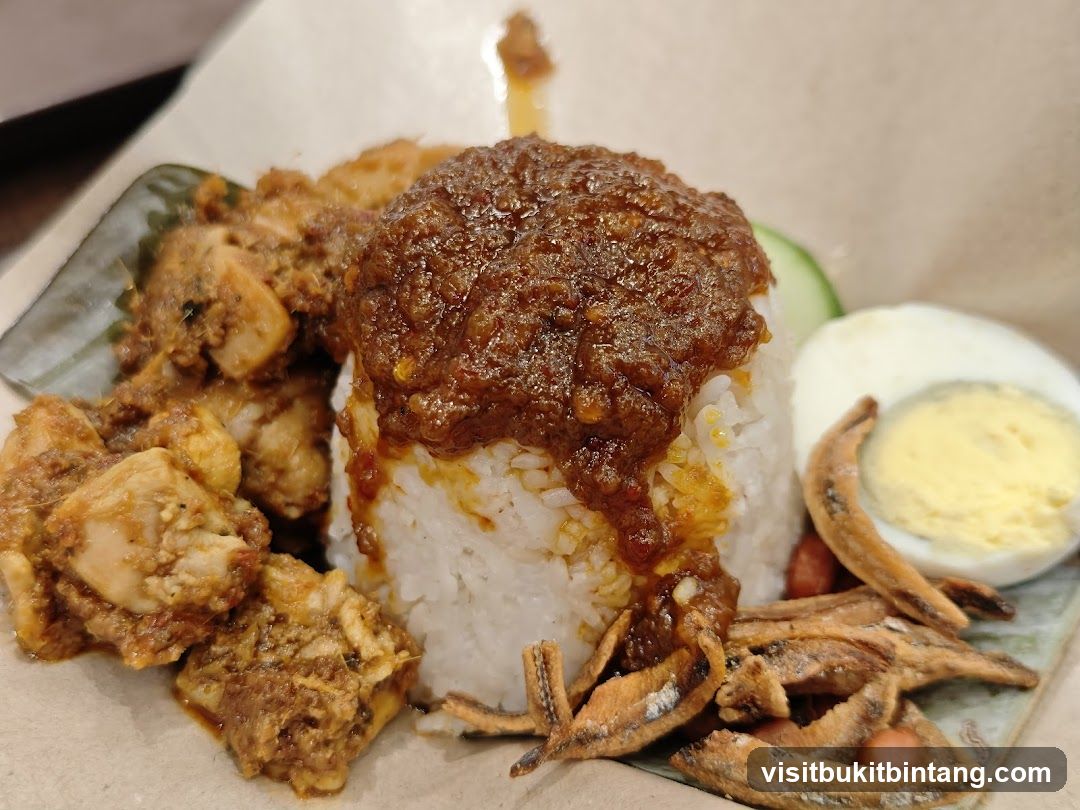 Nasi Lemak Dish