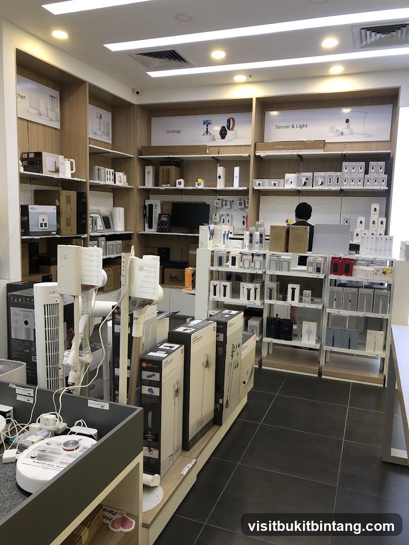 Electronics Store Interior