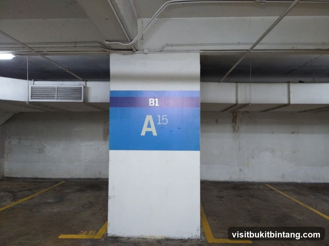 Parking Garage Pillar