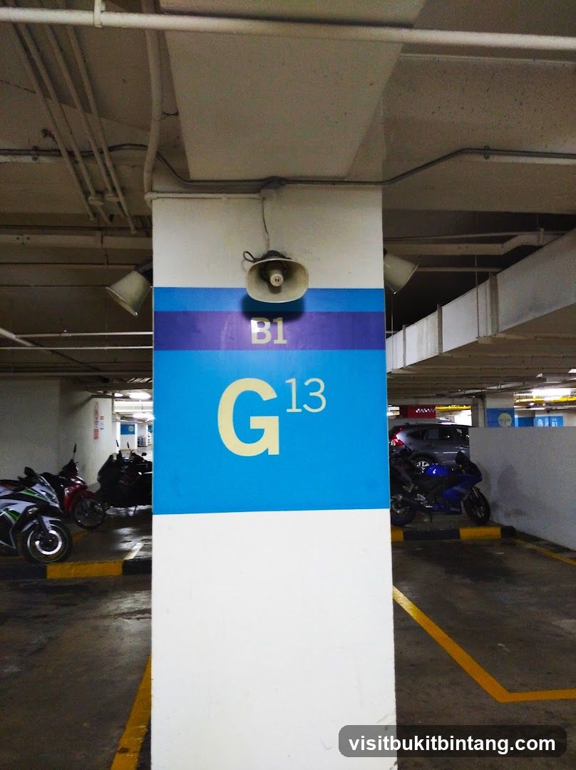 Parking Lot Pillar