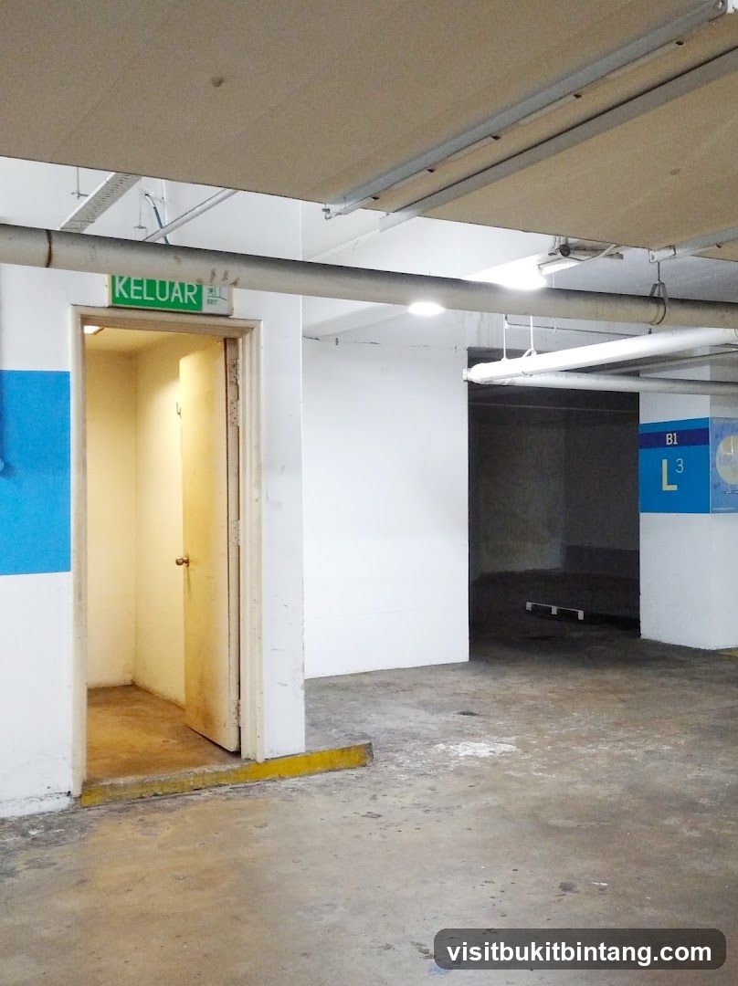 Parking Garage Exit