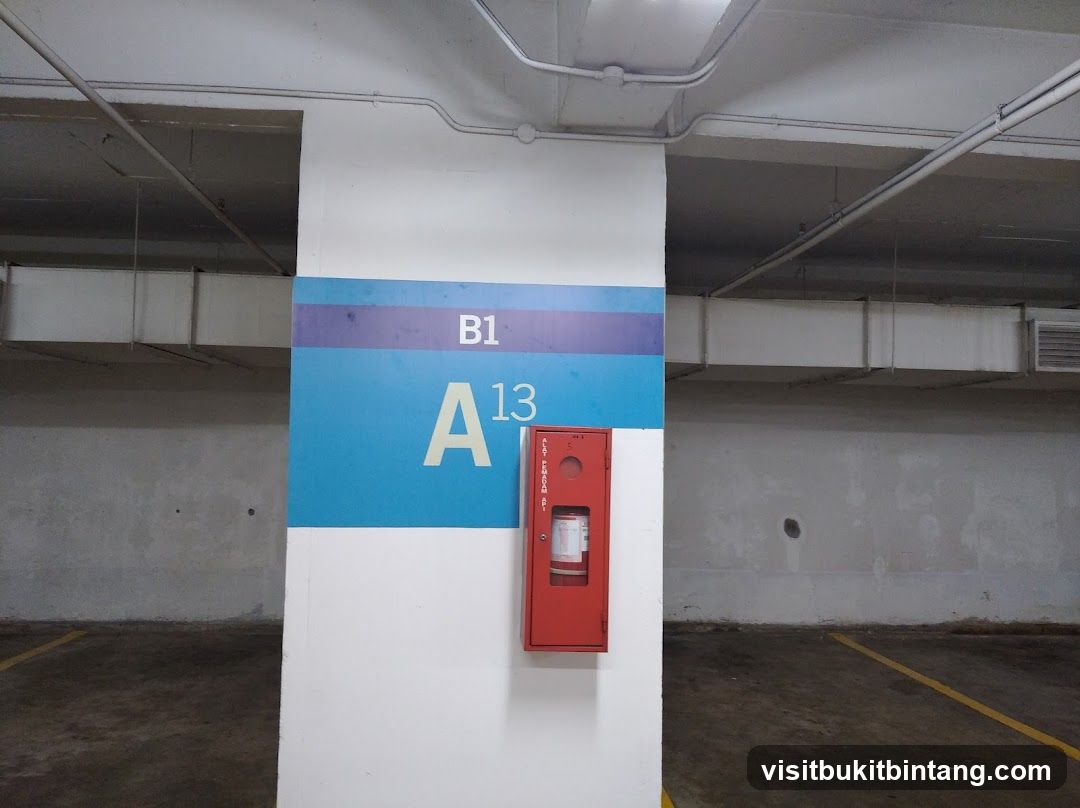 Parking Lot Pillar