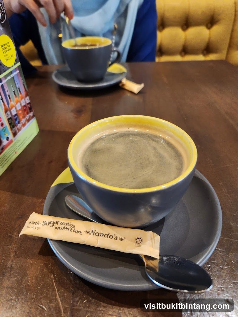 Coffee and Sugar Packet