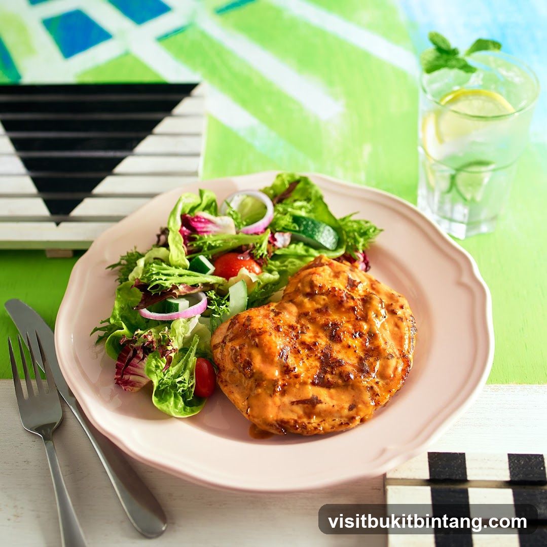Chicken with Salad
