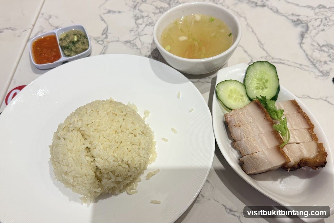 Roasted Pork Belly with Rice