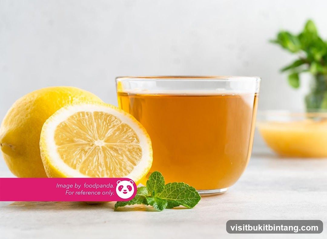 Lemon Tea with Mint