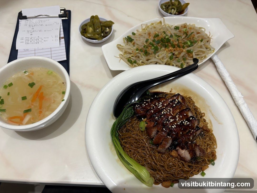 Noodles with Char Siu and Soup