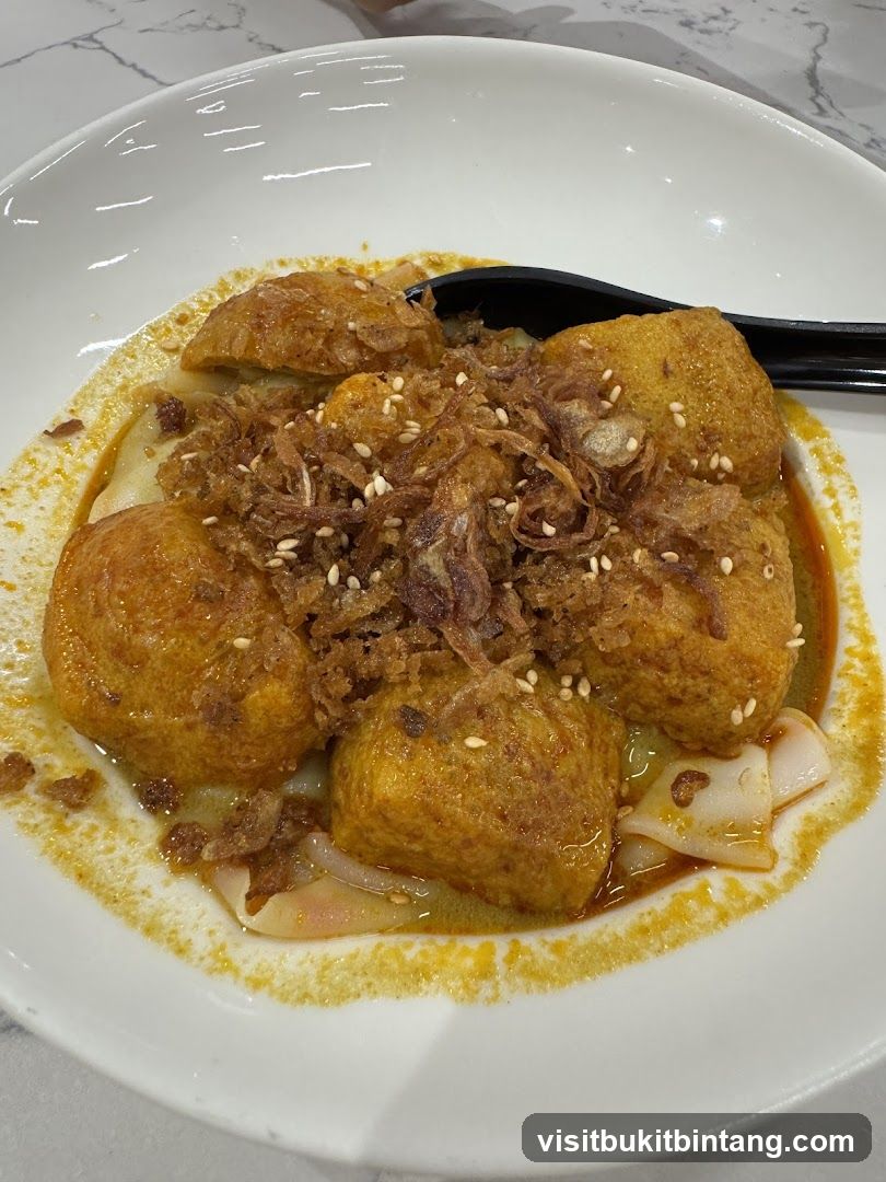 Curry Noodles with Fried Tofu