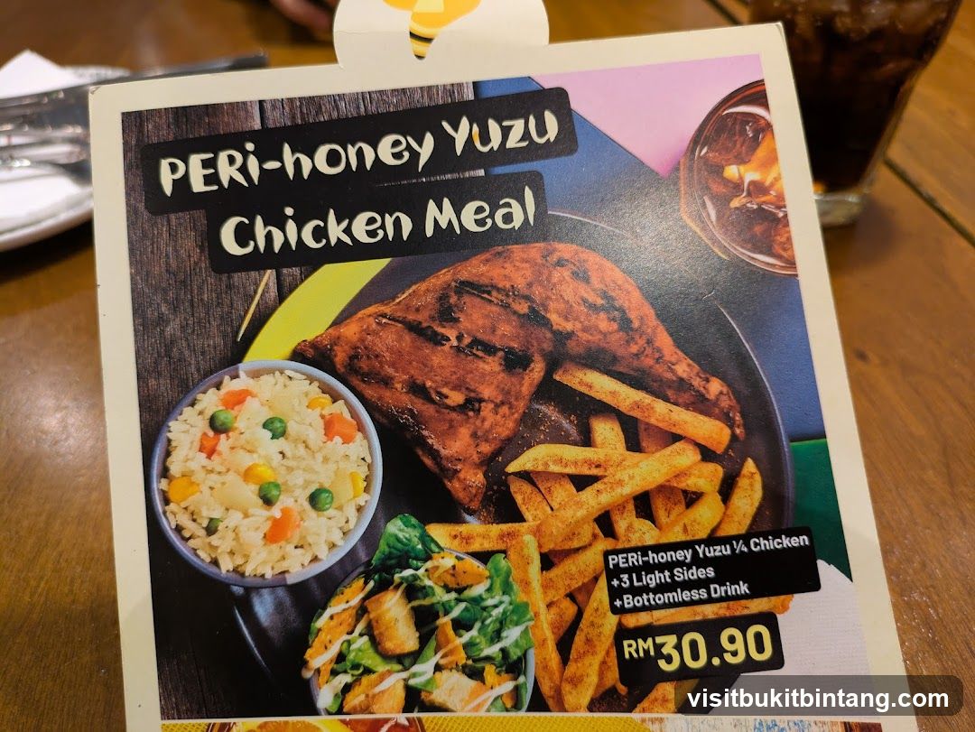 Peri-honey Yuzu Chicken Meal