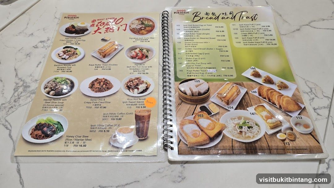 Ipoh Ais Kopi Bread and Toast