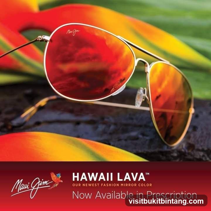 Maui Jim Sunglasses Advertisement