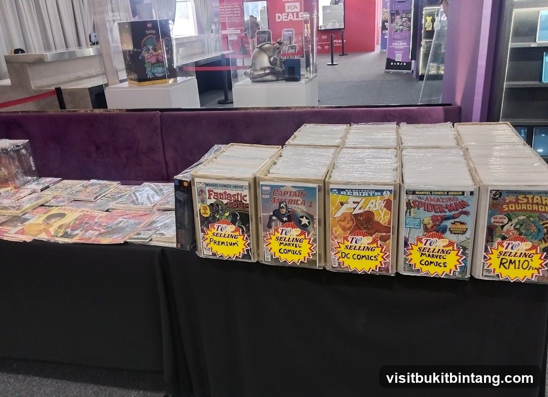 Comic Books Display